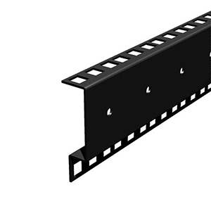 Racking Top Rack Rails Double Rack Rails - Rack Strips & Rails - 19 Inch Racking