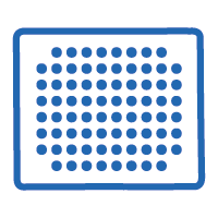 Grilles, pattes et évents