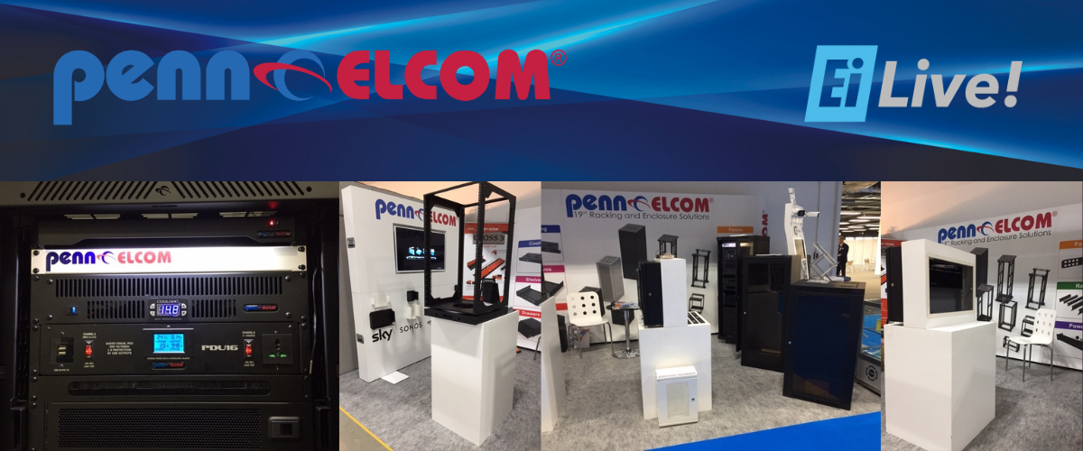 Penn Elcom is a proud exhibitor at this year's Ei Live 2019, showcasing our racking and bracket products.