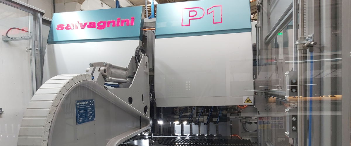 Salavagnini P1 in action in our Hastings UK factory