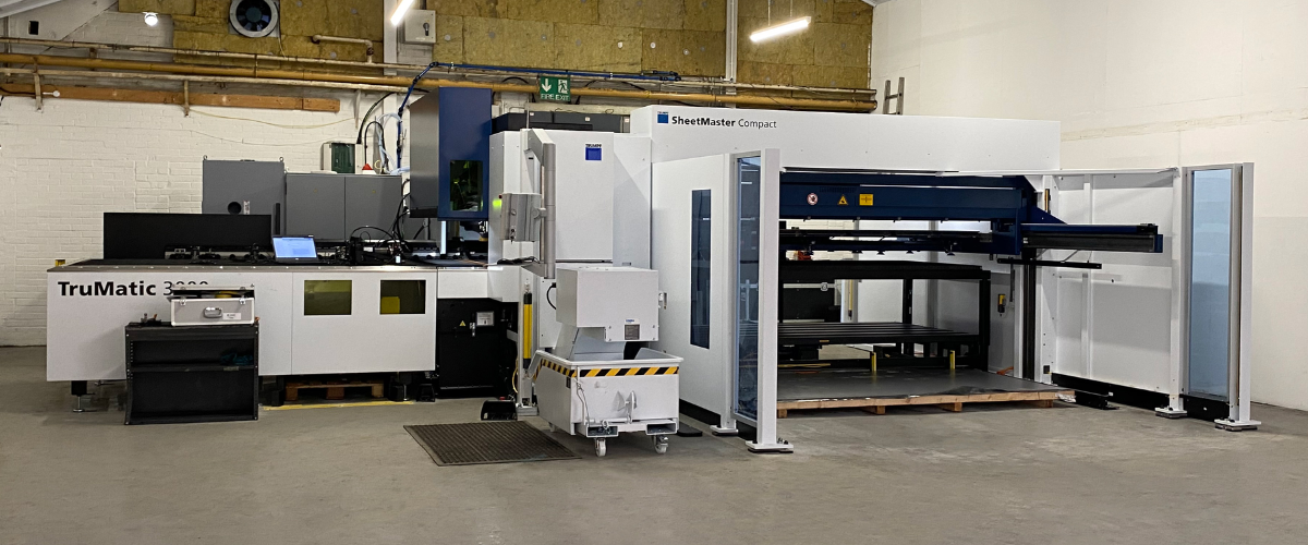 TRUMPF TruMatic 3000 in our factory