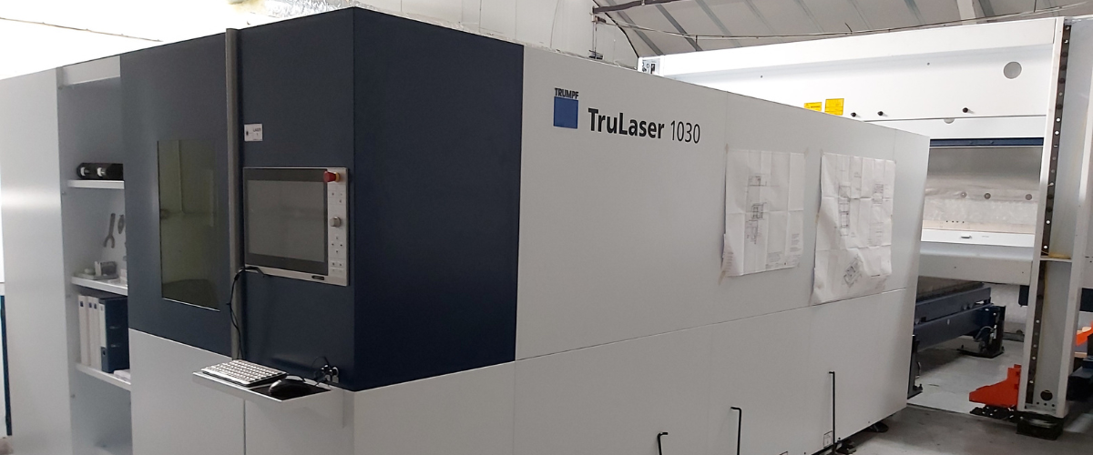 Our new state of the art Trumpf TruLaser 1030