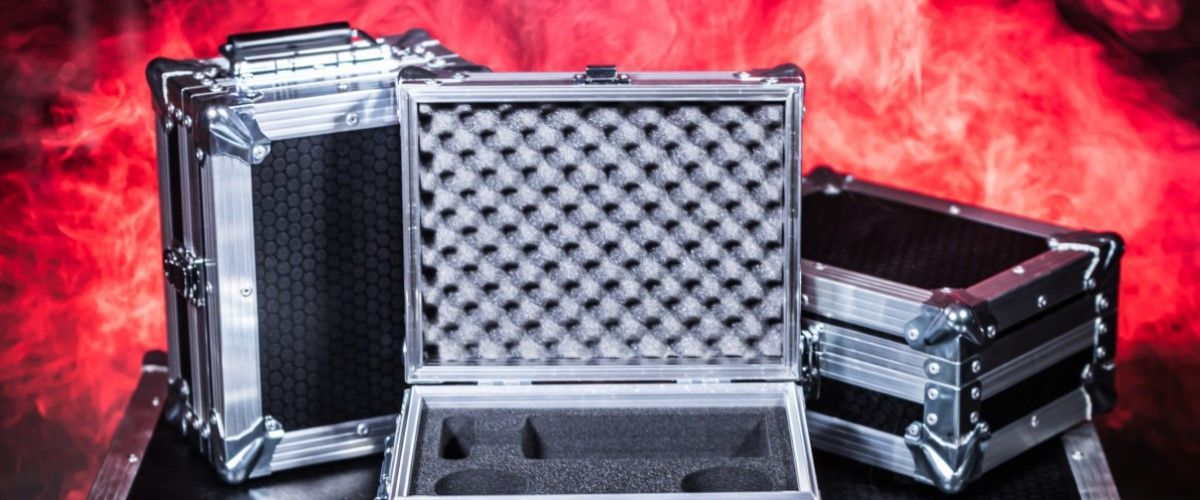 Viking Pro Oy promotional image of their flight cases