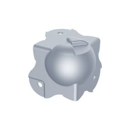 Large Tight Radius Stackable Ball Corner with interlocking cut-outs and ...