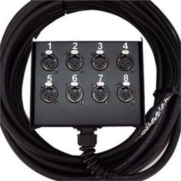 60M Stealth Series Multi-core 8 Channel Box To Braided Tails
