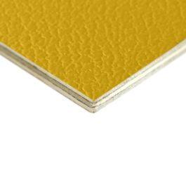 4mm High Quality Birch Wood Panels with Yellow Rigid PVC Laminate