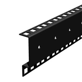 4UDoubleRackRailwithFullHoles0.08"Thick