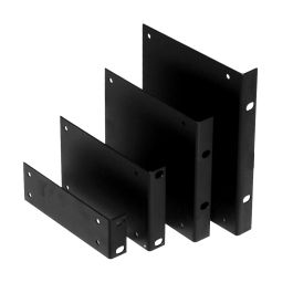 2U Black Rack Mounting Bracket | Penn Elcom