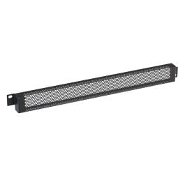 1U Vented Perforated Steel Security Rack Panel | Penn Elcom