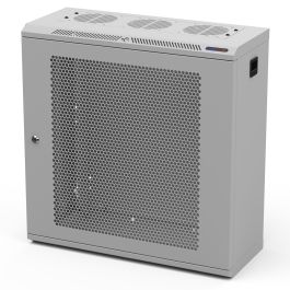 Qb6512 Rack 250mm Deep 12U White Wall Mount Rack with M6 Rails and Vented Front Door