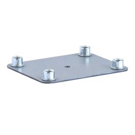 Steel Plate with 4 Integrated 3/8-16UNC Threads for Castors with #2 Top ...
