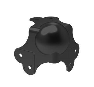 Large Black Heavy Duty Ball Corner with 30mm Offset with 5mm Radius