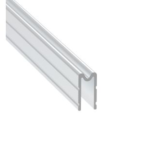 7mm Anodised Groove Extrusion Mates with EG-0310E/1-2M Tongue Extrusion - 2m Long