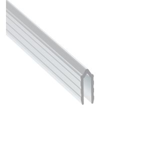 4mm Anodised Tongue Extrusion Mates with EG-0315E/2-2M Groove Extrusion