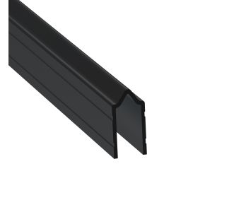 9.5mm Black Tongue Extrusion Mates with EG-0500S/2-2M Groove Extrusion