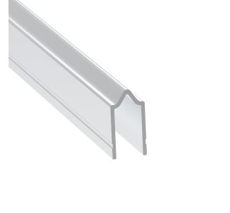 10mm Anodised Groove Extrusion Mates with EG-0521E2-2M Tongue Extrusion - 2m Long