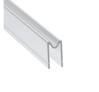 10mm Anodised Tongue Extrusion Mates with EG-0521E/1-2M Groove Extrusion - 2m Long