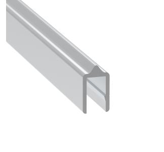 10mm Smooth Tongue Extrusion mates with EG-0527/2-4m Groove Extrusion - 4m Long