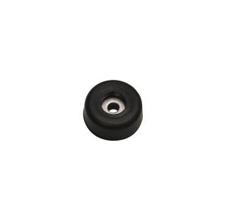 Small Black Polypropylene Foot with Steel Washer