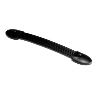 Black Strap Handle with Black Plastic End Cap