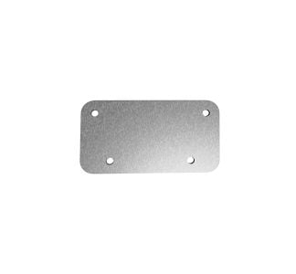Un-Sprung Surface Handle with 1mm Steel Backplate