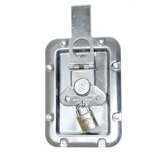 Large Padlockable Overlatch in Shallow Offset Dish - 3 1/8" Blade