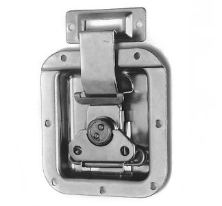 Medium Latch with Extended Slider in Offset Dish