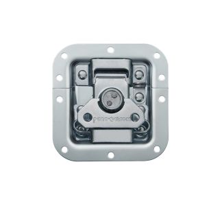 Medium MOL Recessed Latch with Padlock Bracket in Shallow Dish