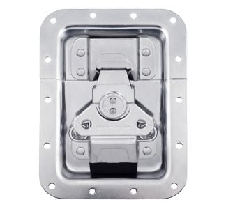 Large Recessed MOL3 Latch in Shallow Dish