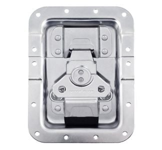 Large Recessed MOL3 Latch in Shallow Dish with 27mm Offset
