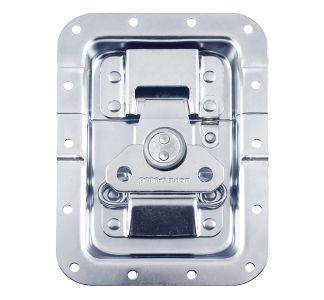 Large Recessed MOL Latch with Padlock Bracket in Deep Dish with 27mm Offset