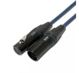 6.56ft 5 Pin DMX Lead Studio Series Blue