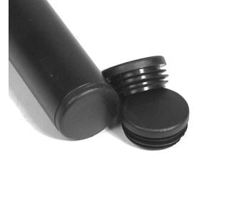 Black Plastic Plug for 35mm Steel Speaker Tubes