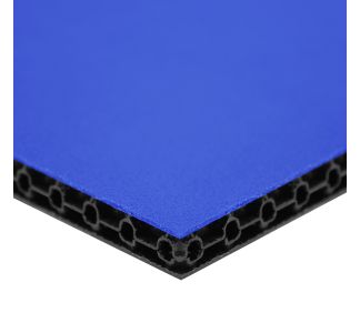 10mm Black/Blue FLight Panel 2 Lightweight Polypropylene Panel