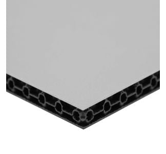10mm Black/Grey FLight Panel 2 Lightweight Polypropylene Panel