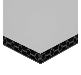 13mm Black/Grey FLight Panel 2 Lightweight Polypropylene Panel