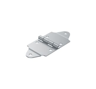 Heavy Duty Nickel Hinge with Offset on Both Side