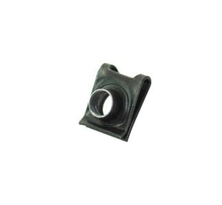 Black Clip Nuts for Rack Rails with 10-32 UNF Thread