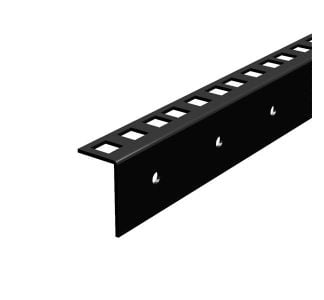 11U Rack Strip with Square Holes 1/16" Thick