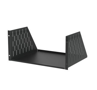 1u Shelf Penn Elcom 4U Vented Rack Shelf - Steel, Black, 85 Lb Capacity ...