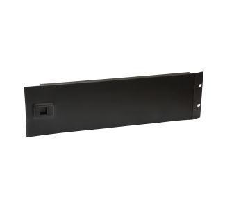 3U Hinged Rack Panel with Slam Lock