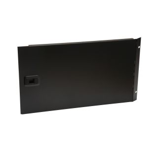 6U Hinged Rack Panel with Slam Lock