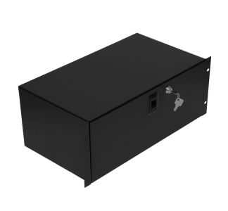 4U Lockable Rack Box with Hinged Door