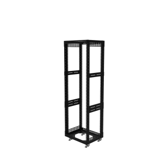 33U Open Tower System with Square Hole Rails – 400mm Deep