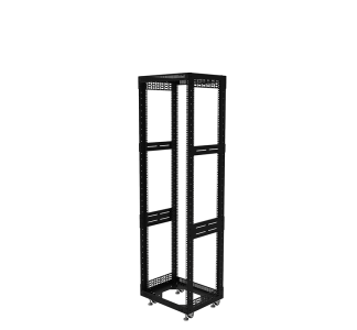 35U Open Tower System with Square Hole Rails – 15 3/4" Deep