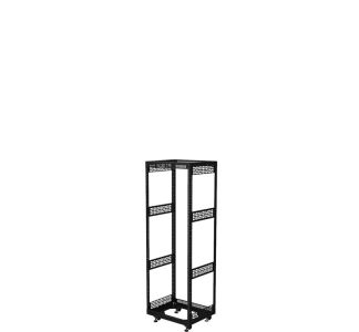 21U Slim Open Tower Rack with 10/32 Rails – 400mm Deep