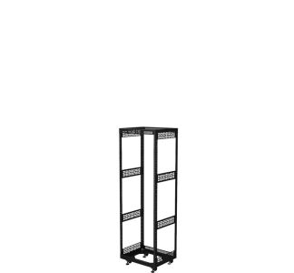 22U Slim Open Tower Rack with 10/32 Rails – 400mm Deep