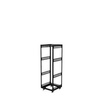 21U Slim Open Tower Rack with 10/32 Rails – 510mm Deep