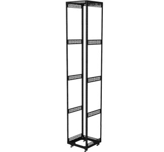 43U Slim Open Tower Rack with 10/32 Rails – 510mm Deep