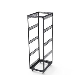 29U Slim Open Tower Rack with 10/32 Rails – 660mm Deep